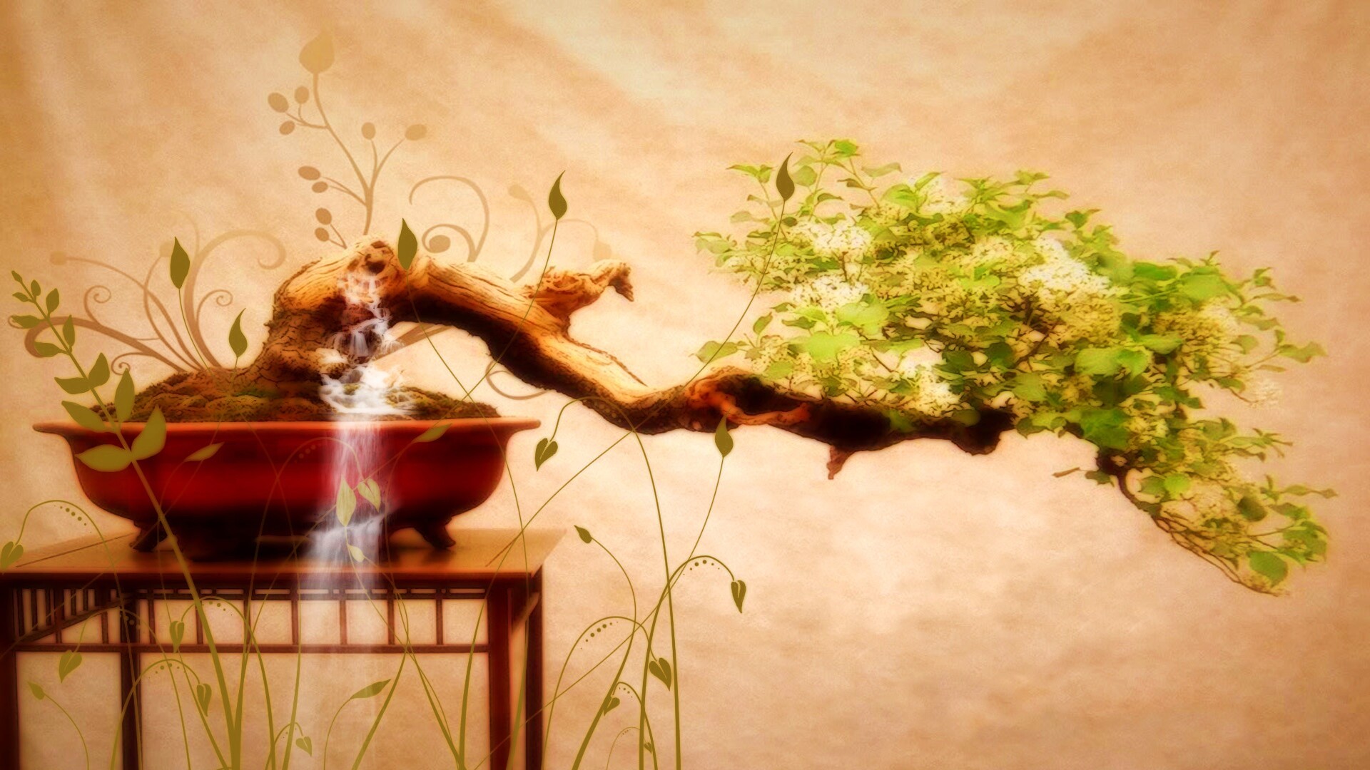 Карликовое дерево обои