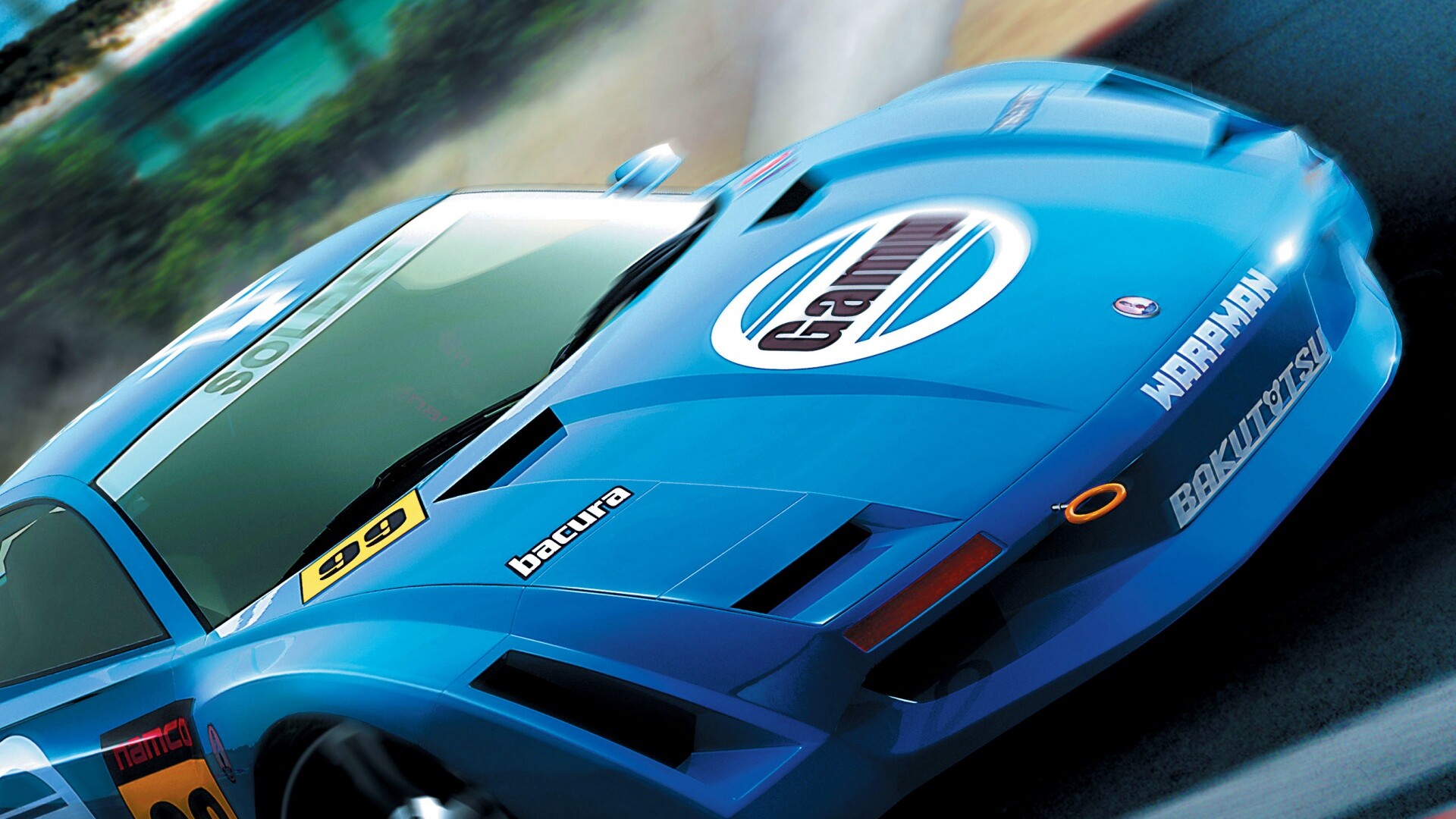 Гоночный автомобиль обои