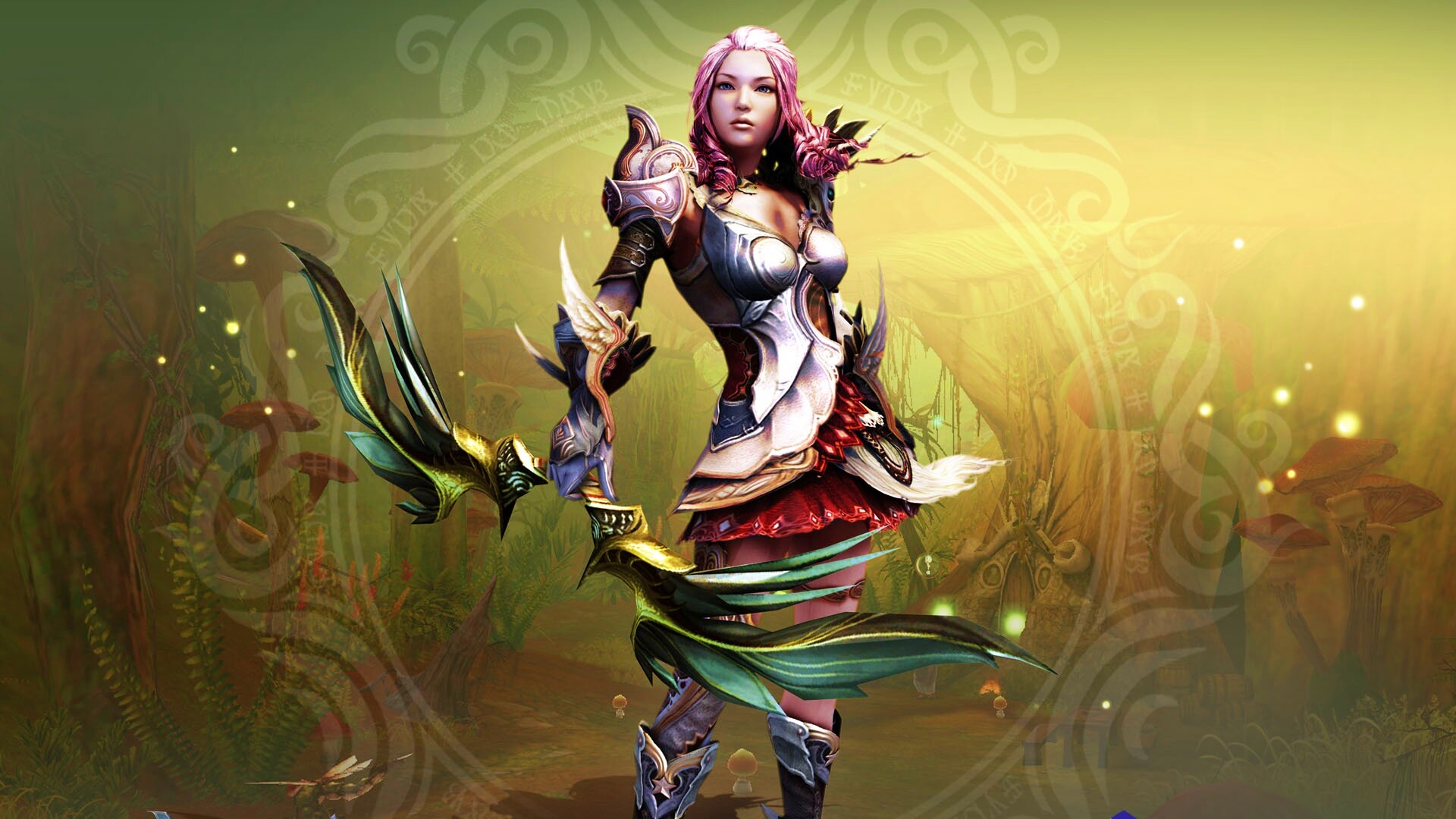 Лучница из Aion обои