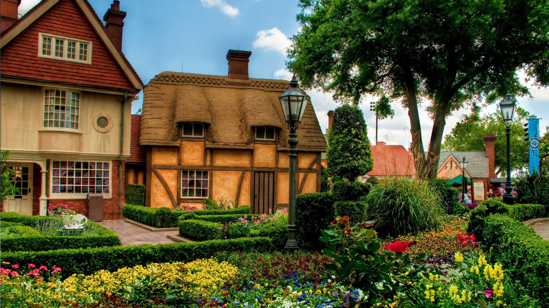 Провинциальный городок обои