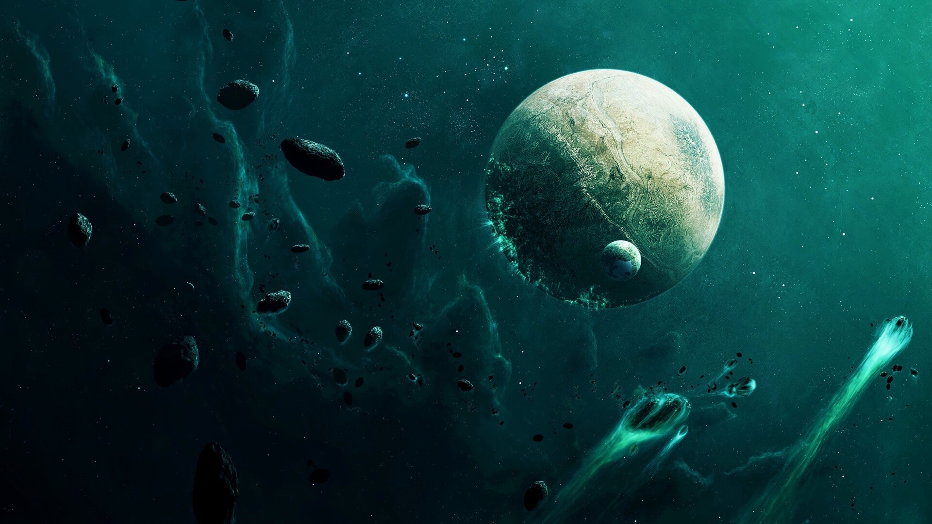 Глубины необъятного космоса обои