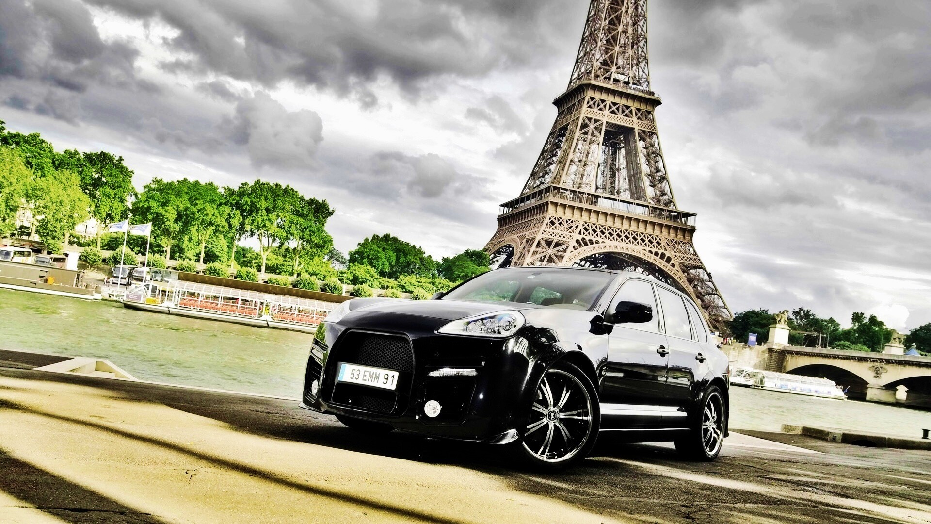 Кроссовер Porsche обои