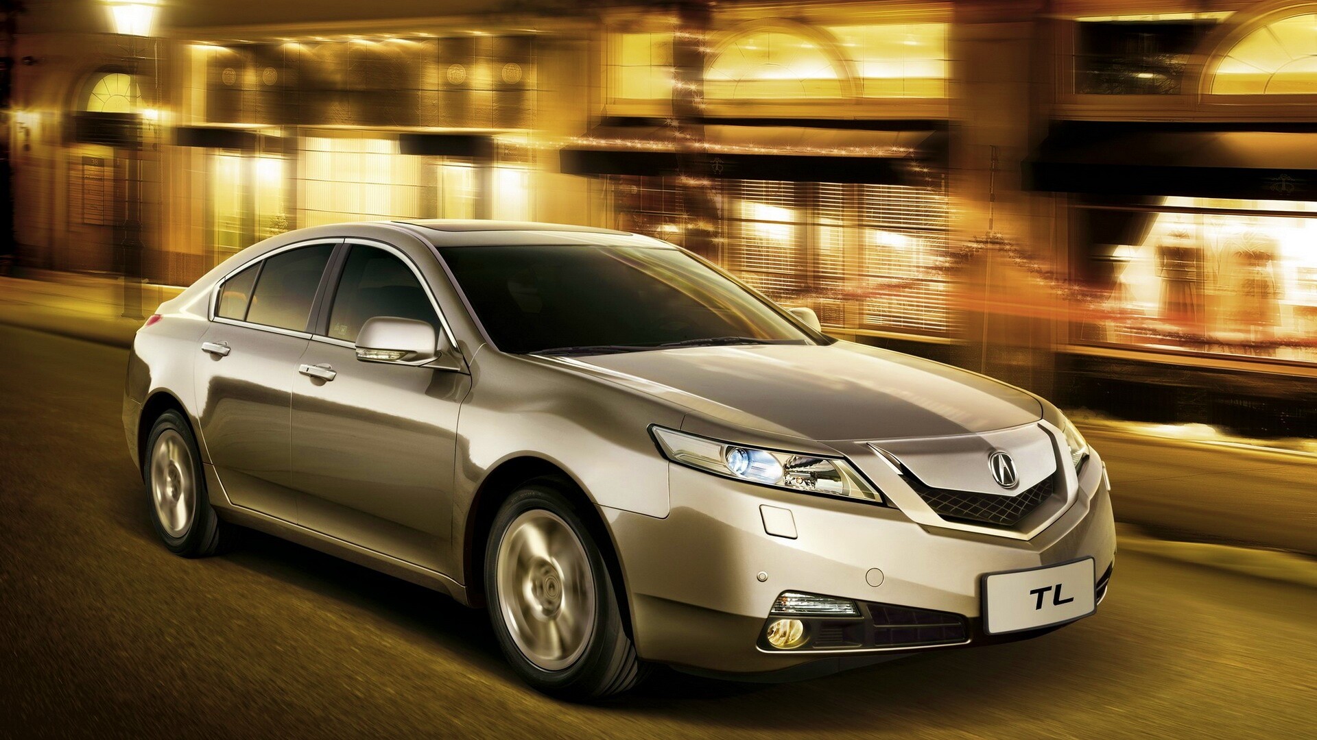 Acura в движении обои