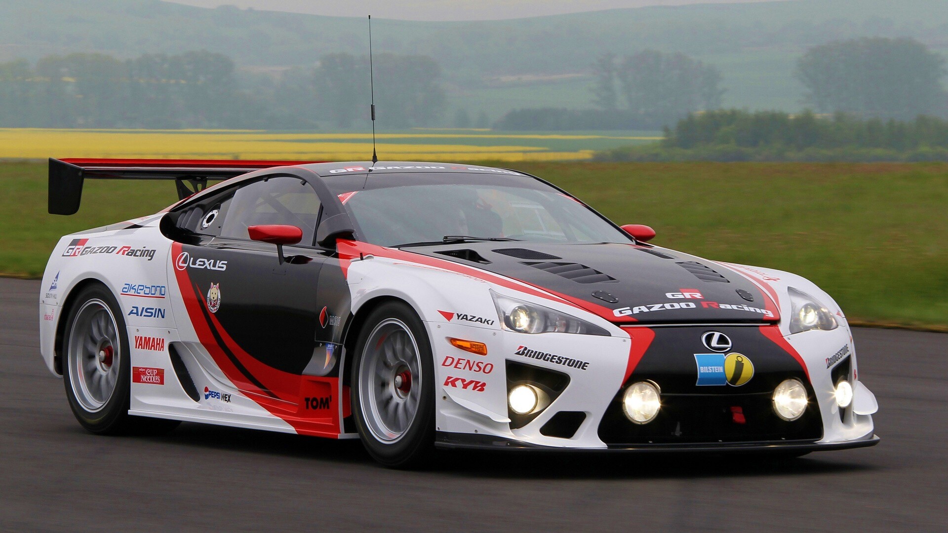 Гоночный Лексус обои