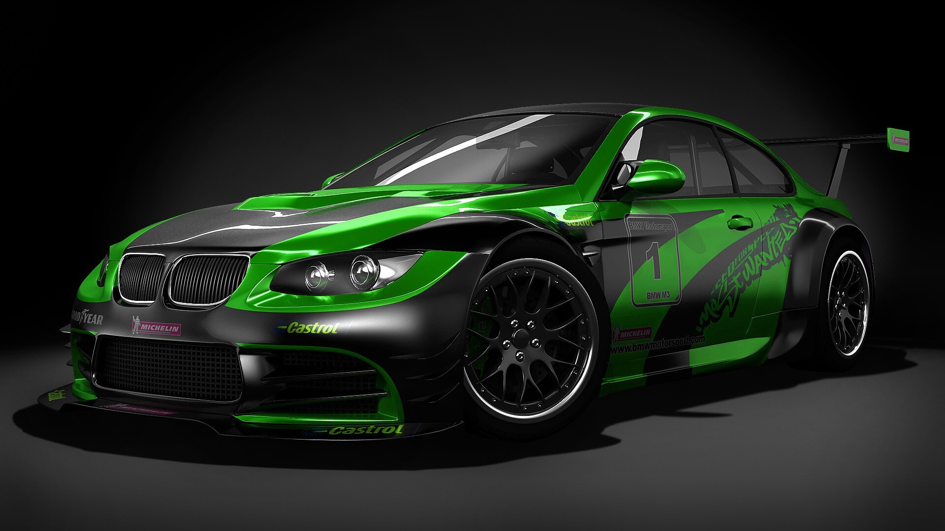 Гоночный BMW M3 обои