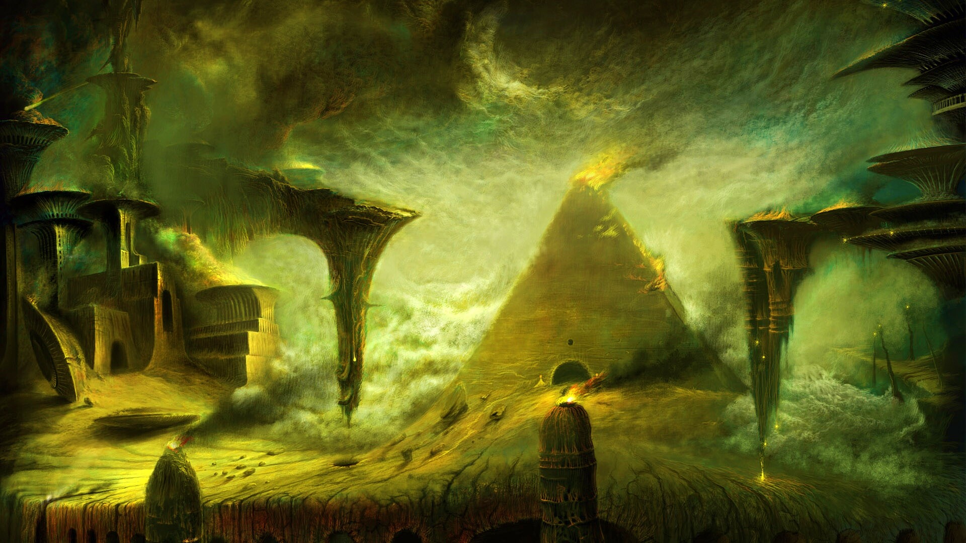 Мир древних обои