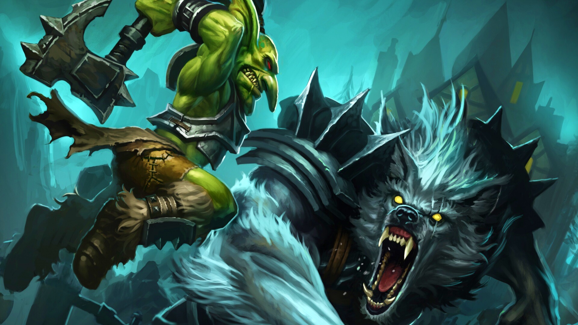 Гоблин и ворген обои