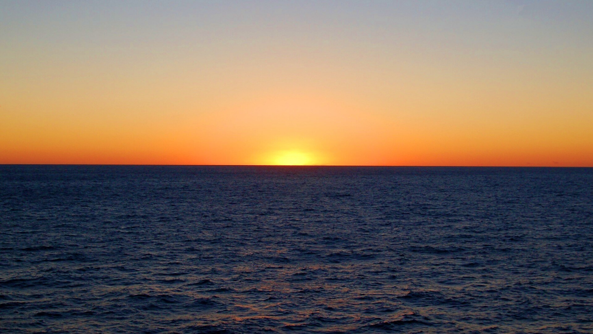 Морской закат обои