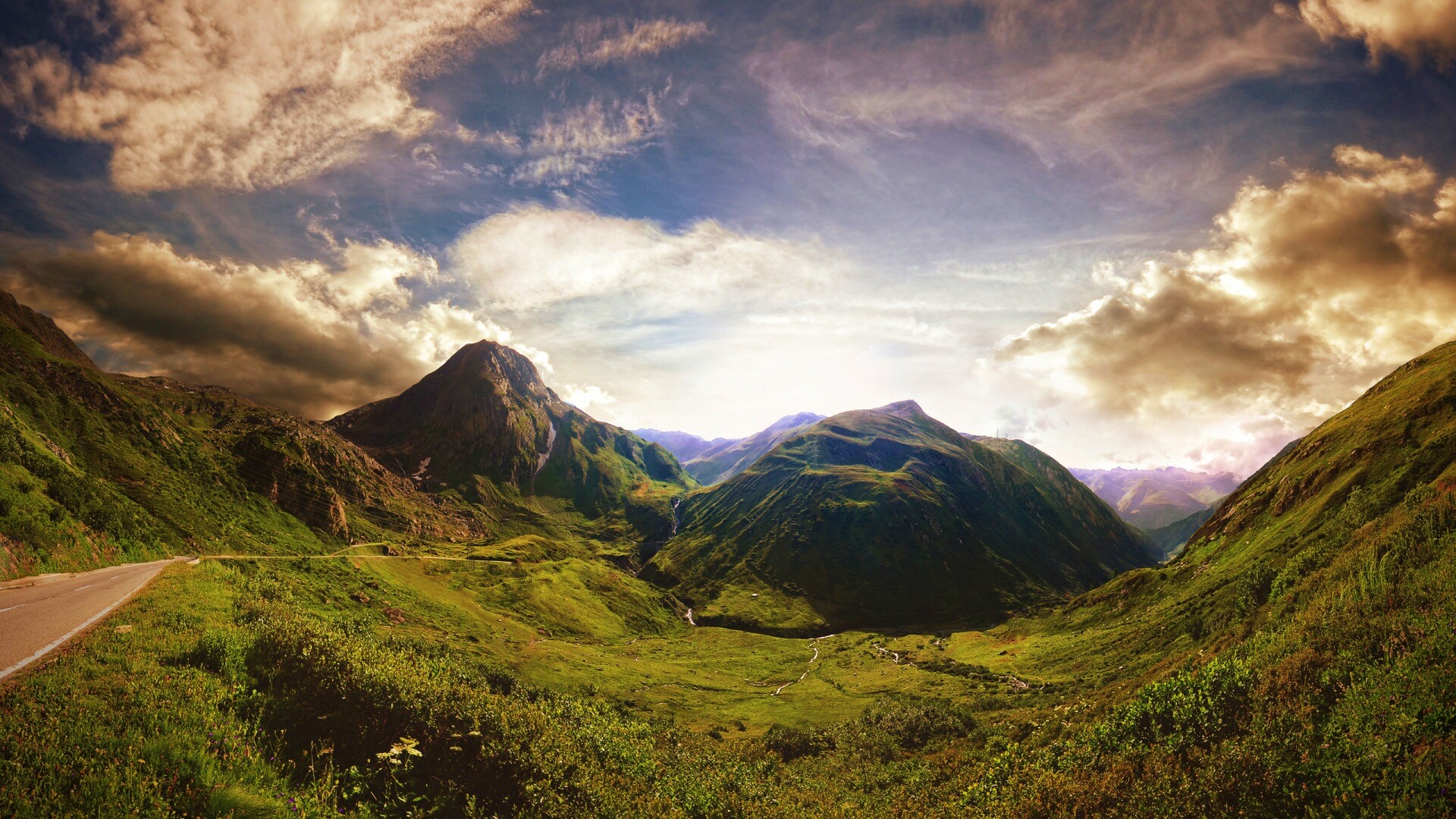 Нетронутый уголок обои