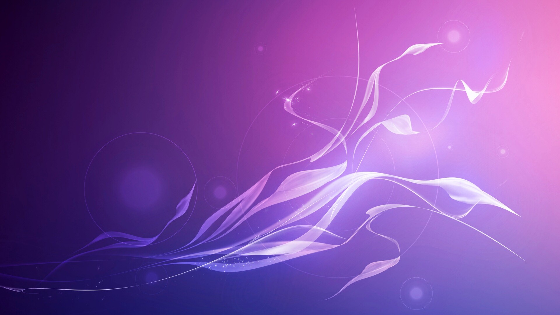 Лёгкая сиреневая абстракция обои