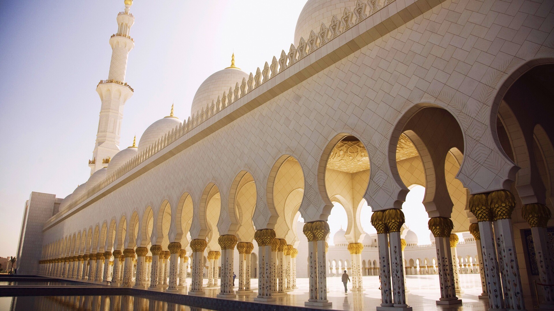 Мечеть шейха в Абу-Даби обои