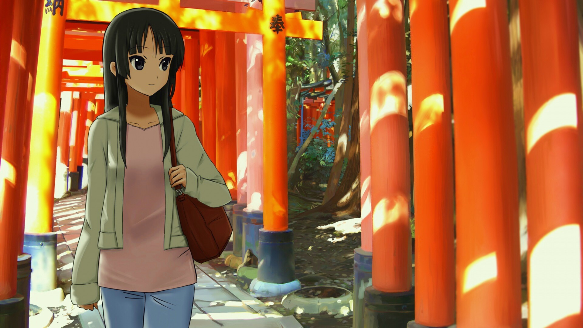 Акияма Мио обои