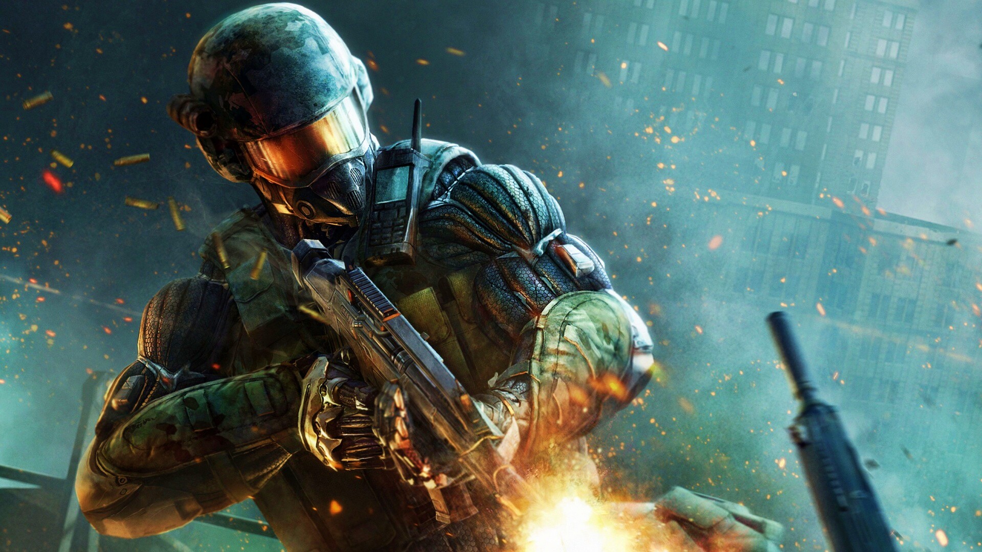 Костюм из Crysis 2 обои