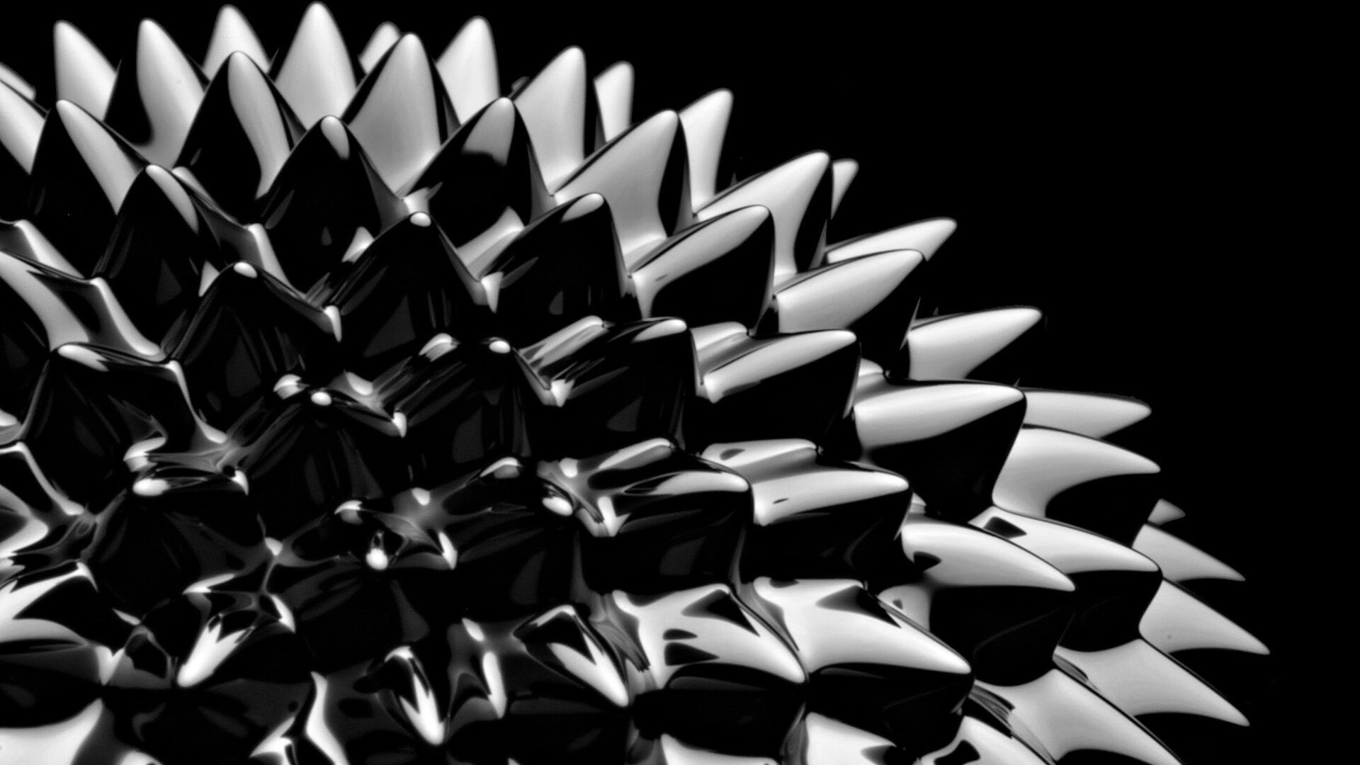 Стеклянные шипы обои