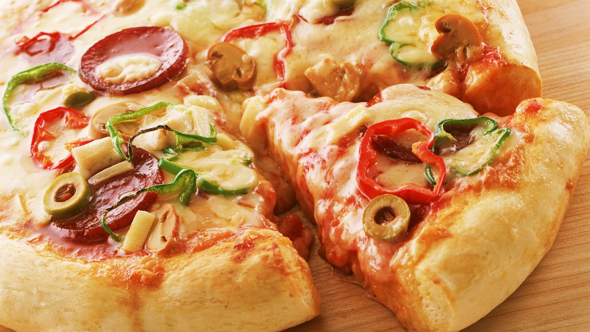 Свежая пицца обои
