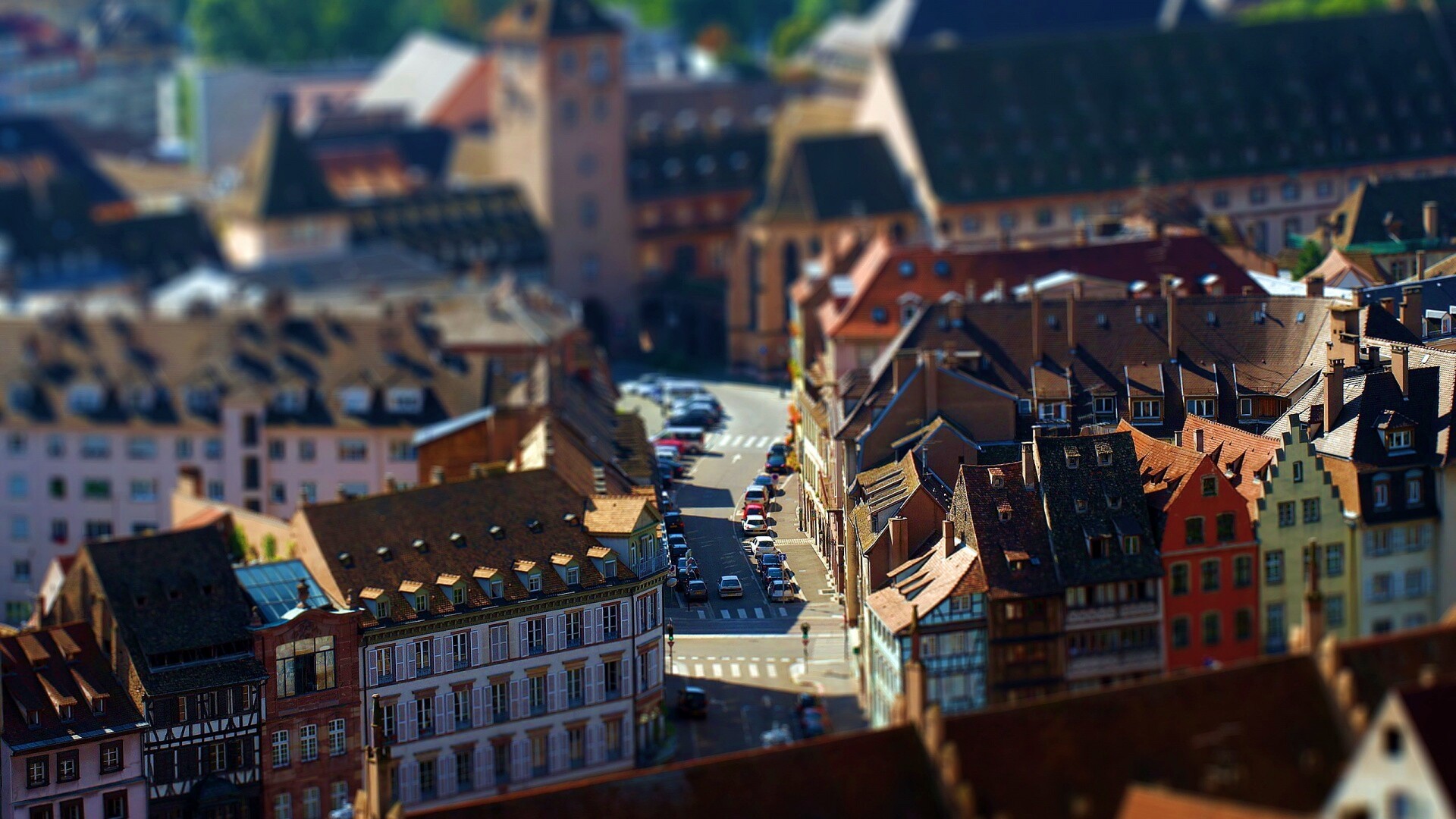 Фото с крыши обои