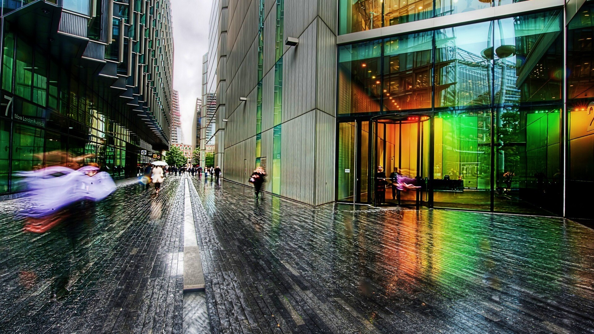 Улица в Англии обои