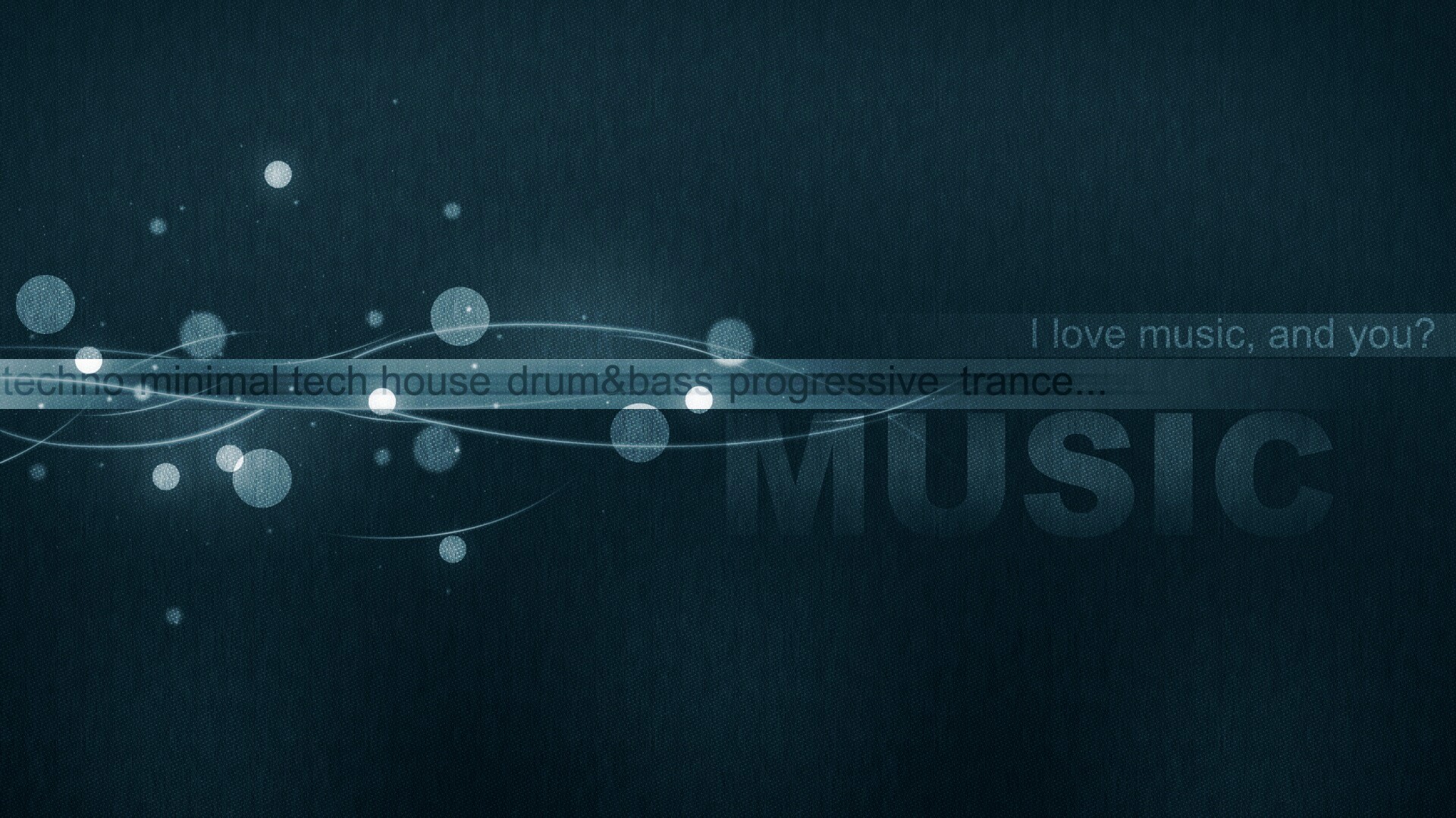 Я люблю музыку, а ты? обои