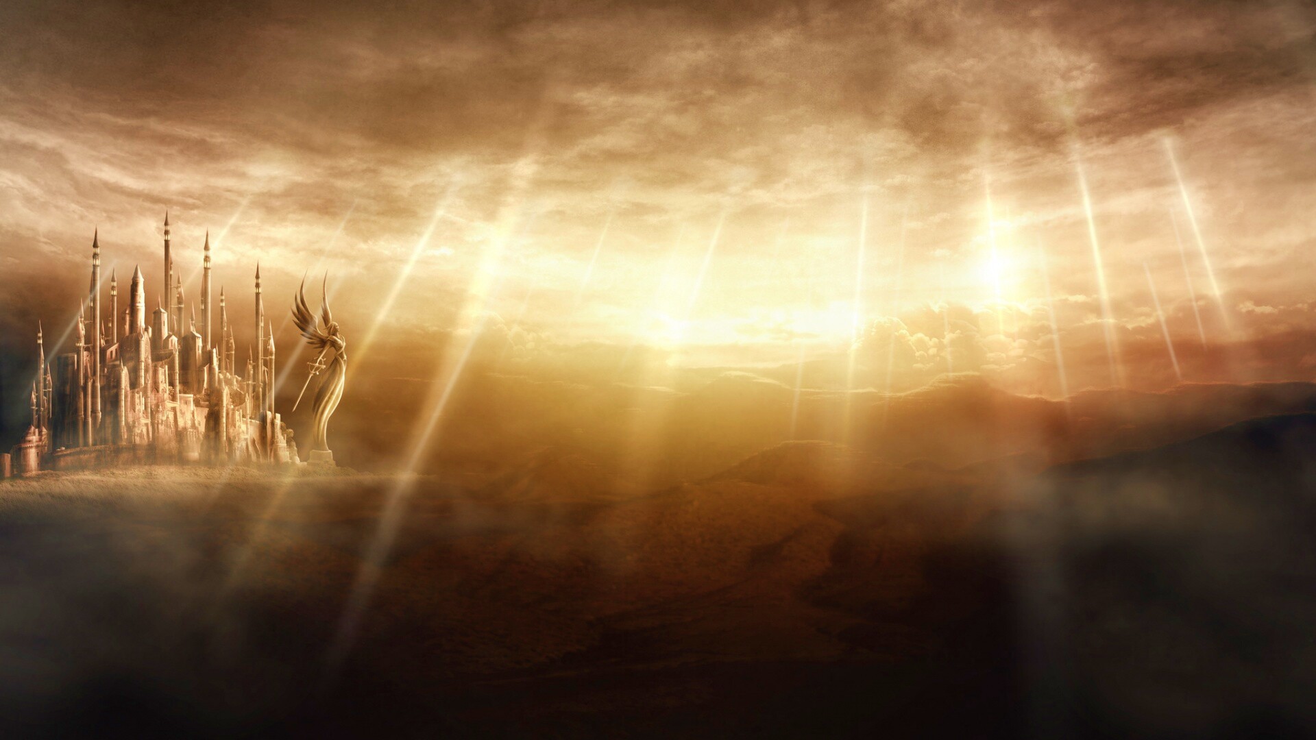 Замок из шестых Героев обои