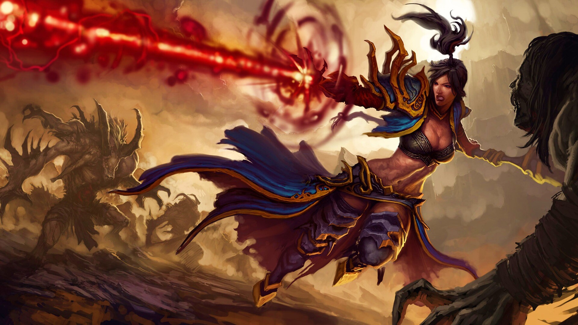 Чародей из Diablo 3 обои