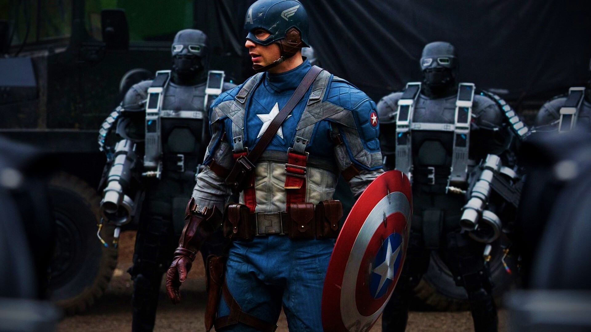 Капитан Америка обои