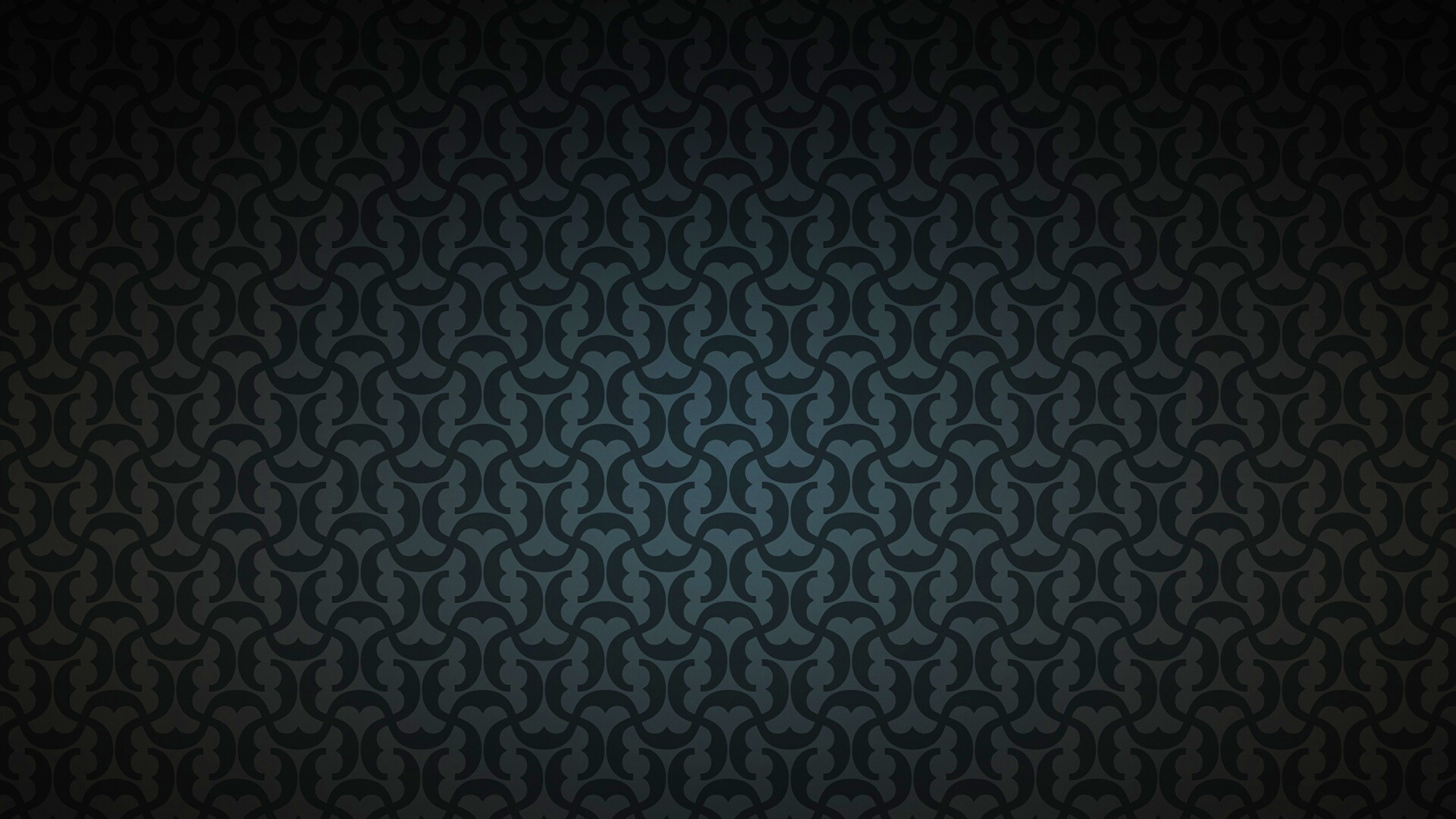 Черный извилистый узор обои