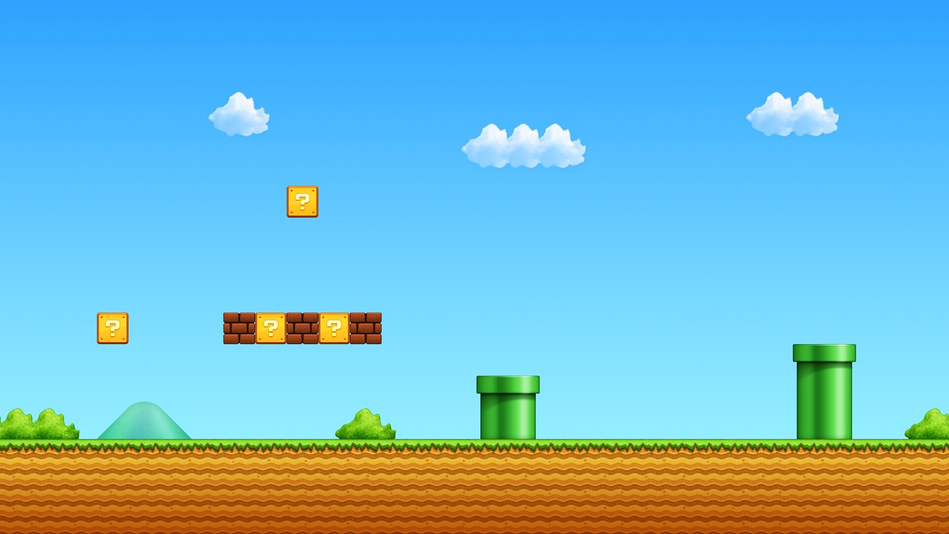 Мир супермарио обои