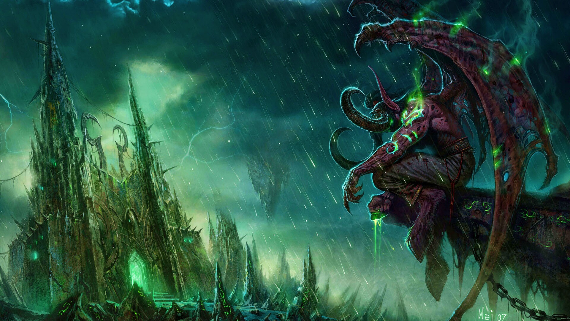 Иллидан обои