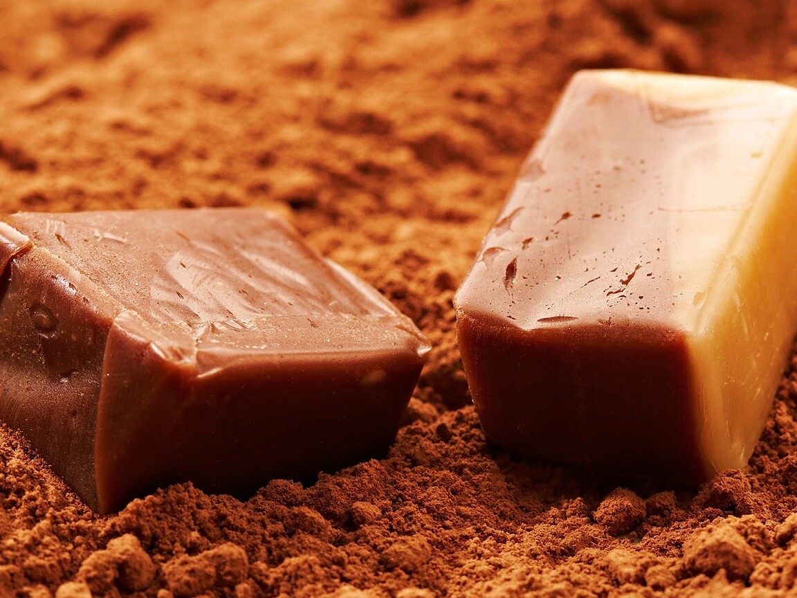 Ириски в какао обои