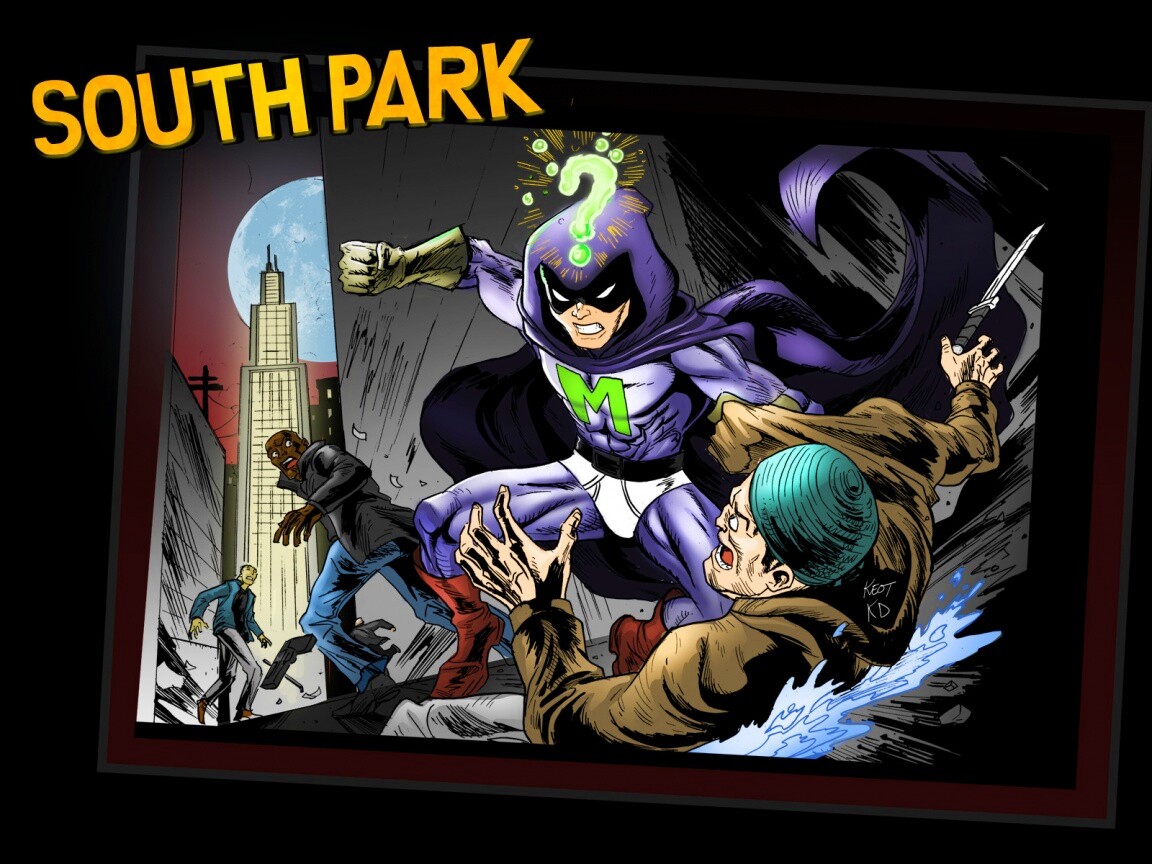 Комикс про Мистериона обои