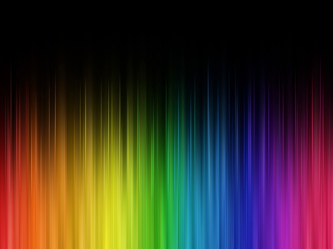 Радужный градиент из полос обои