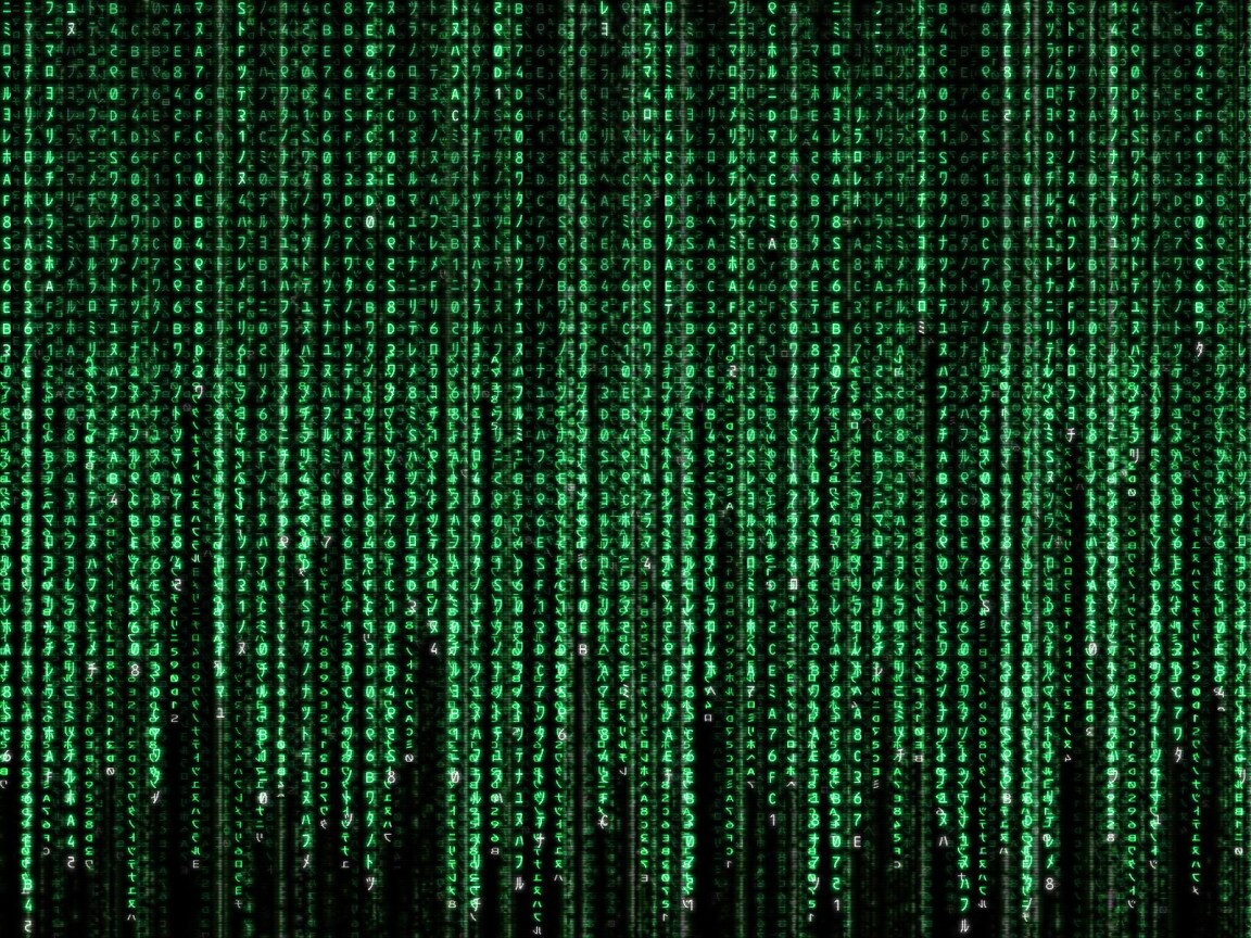  Матрица, обои с кодом матрицы обои