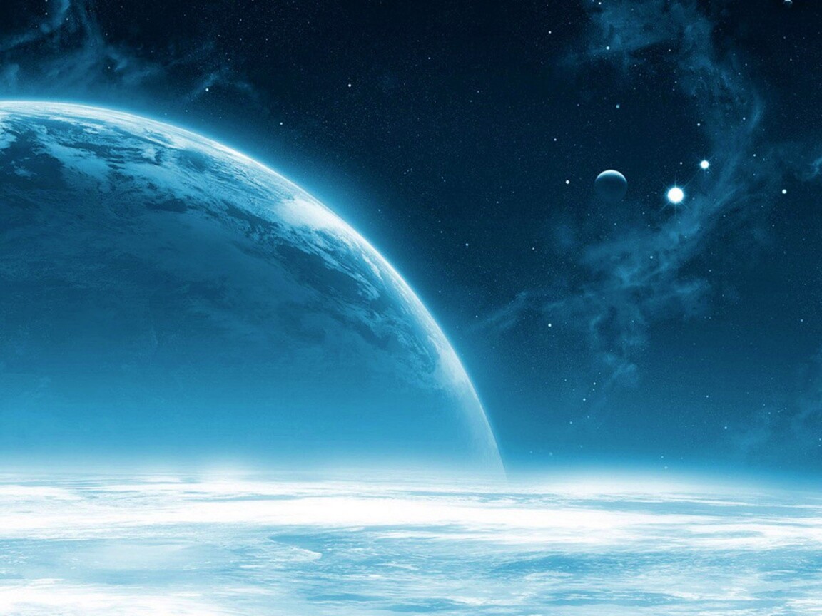 Планета за горизонтом обои