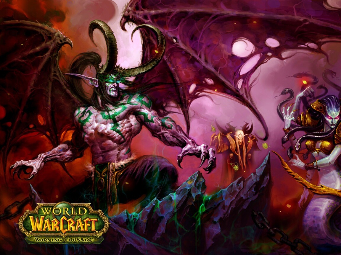 Обои Worldof WarCraft Burning Crusade обои