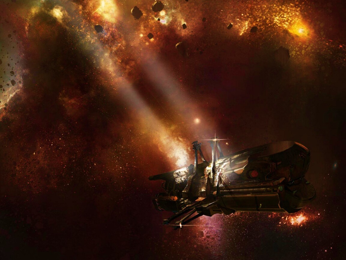 В космических глубинах обои