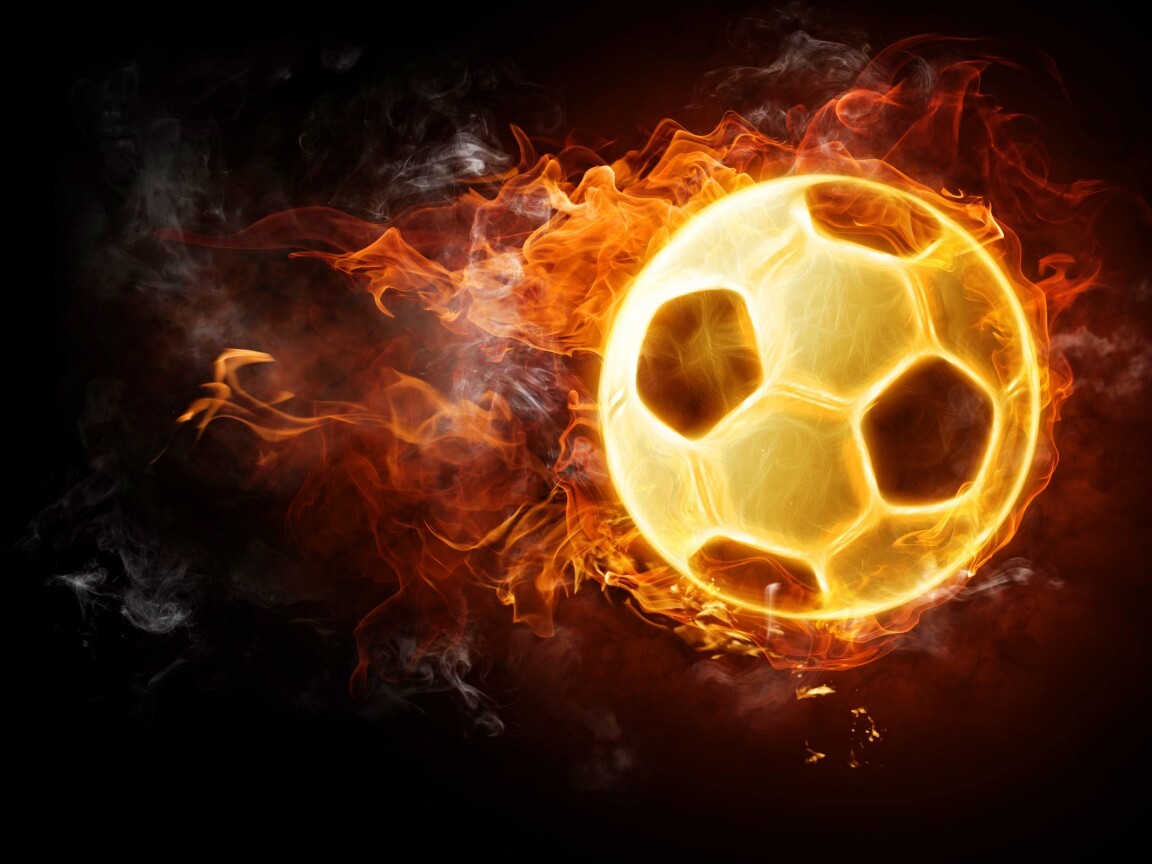 Огненный мяч обои
