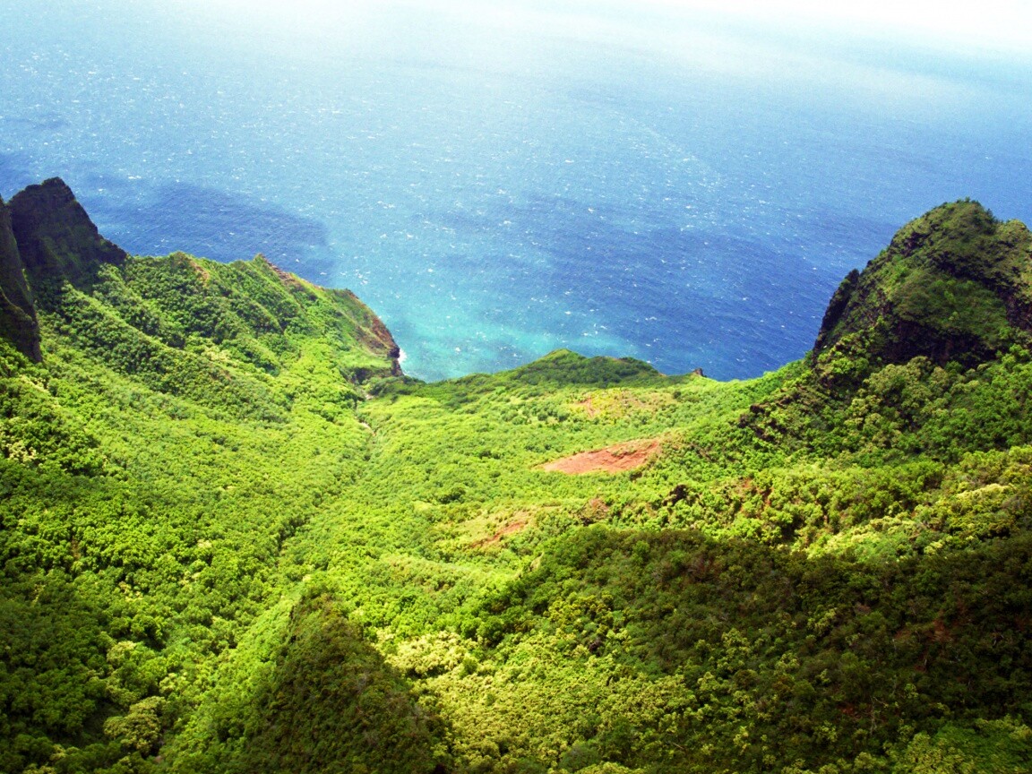 Горный пейзаж обои