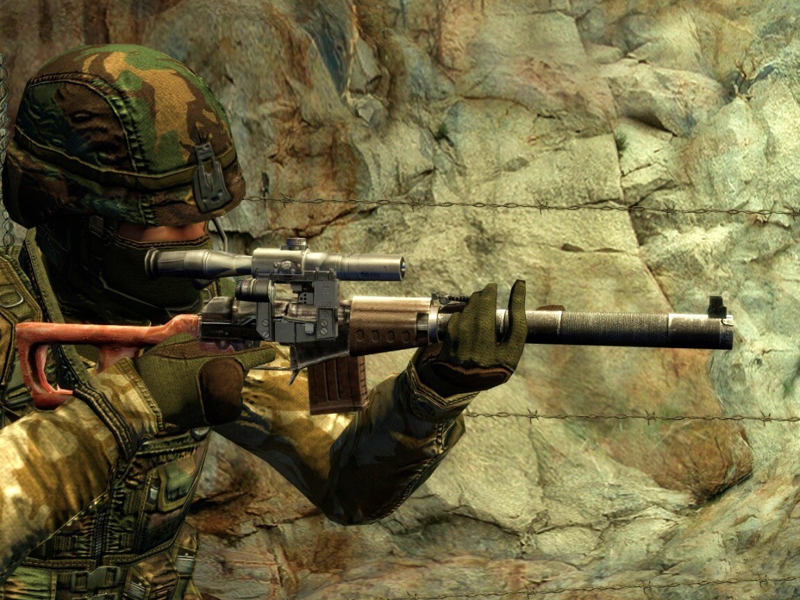 Снайпер из Counter Strike обои