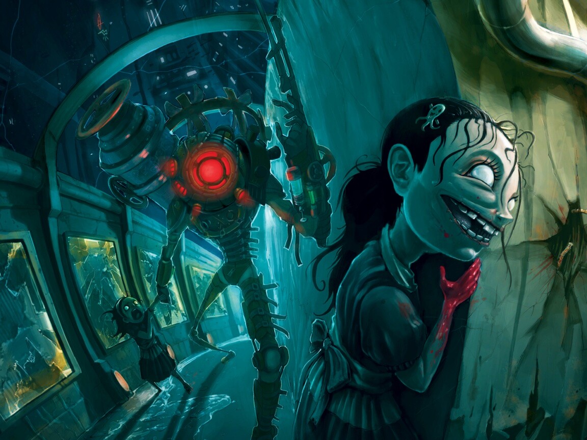 Фанарт Bioshock обои