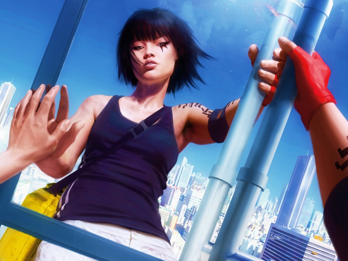 Faith из Mirrors Edge обои