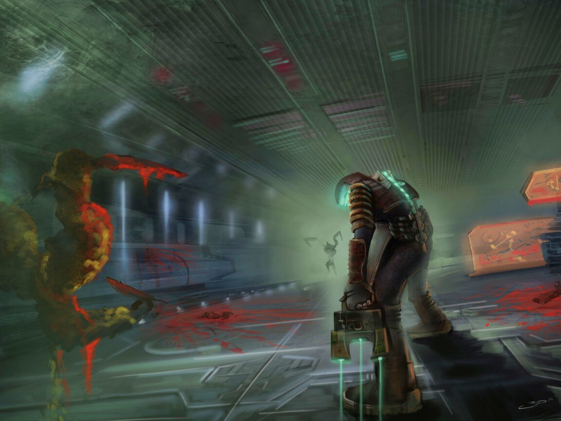 Фан арт Dead Space обои