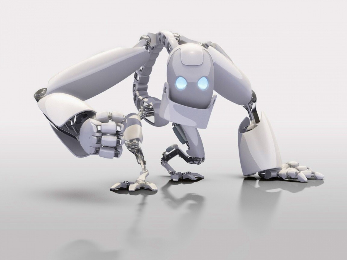 Крадущийся робот обои