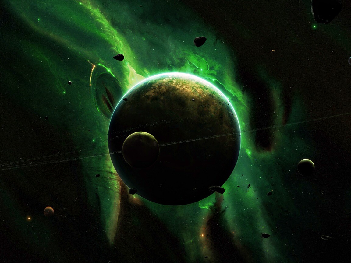 Неизвестная планета обои