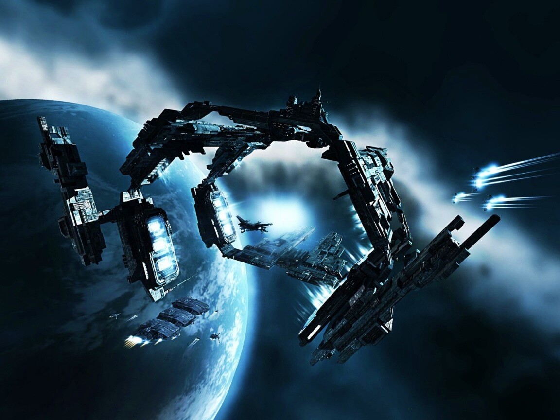 Космический корабль обои