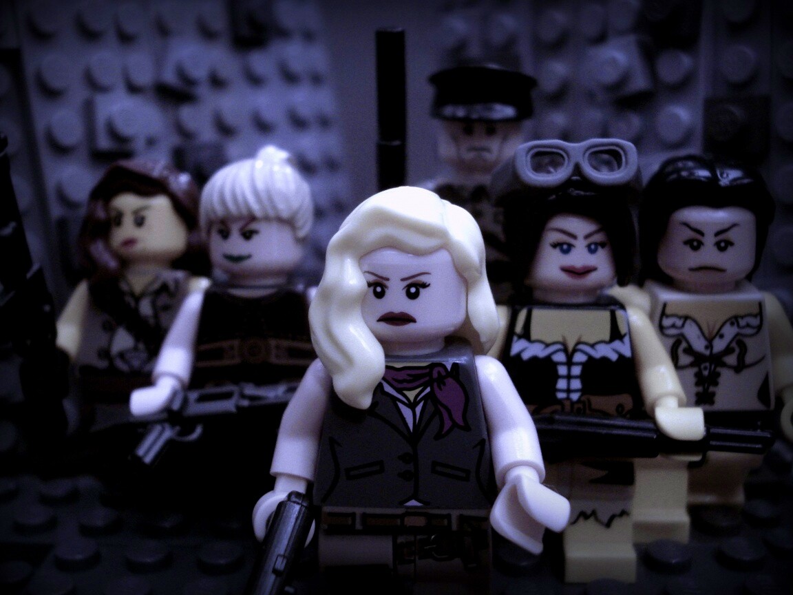 Sucker Punch в мире Lego обои