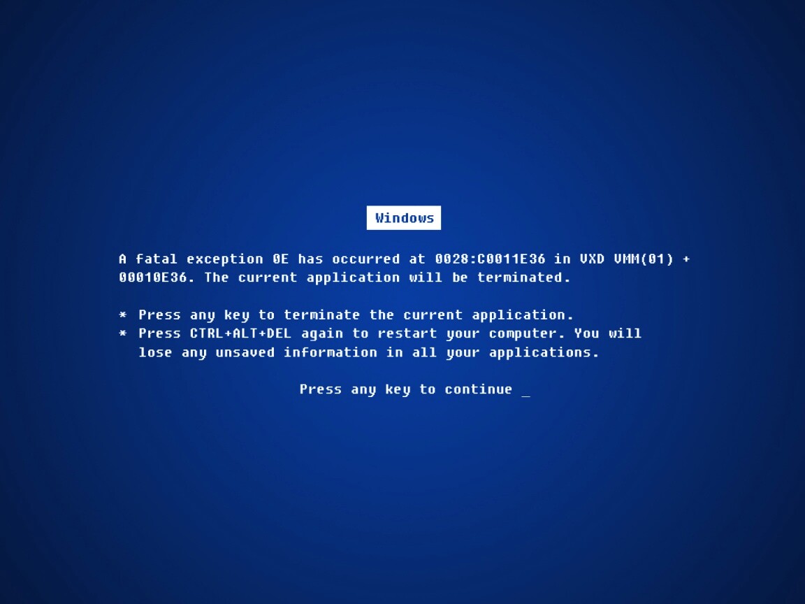 BSOD обои