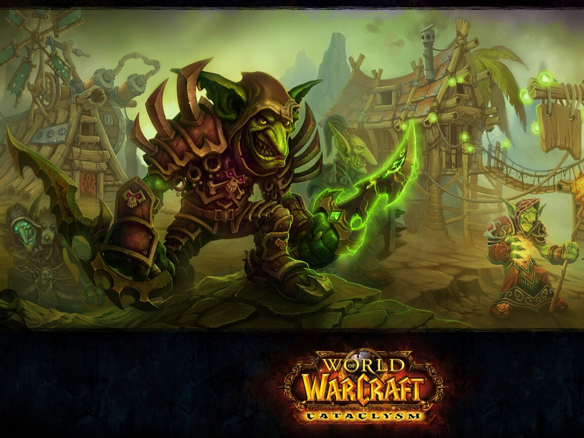 Гоблин из Wow обои