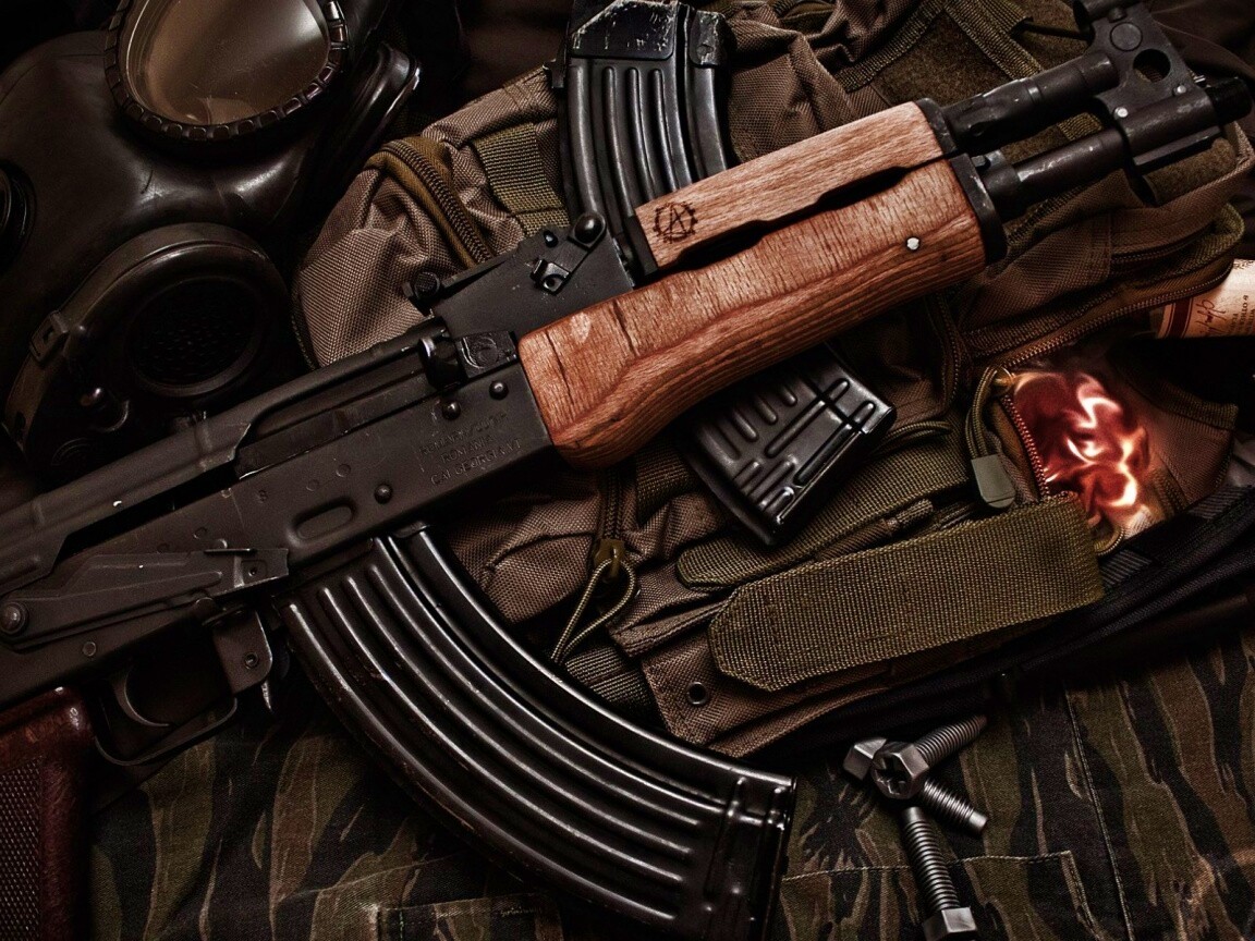 Автомат АК-47 обои