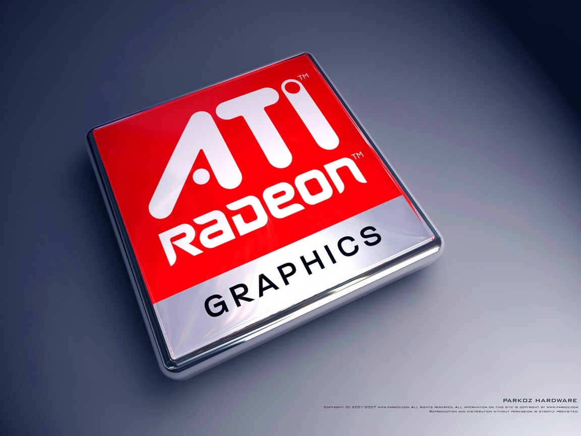 Логотип Ati Radeon Graphics обои