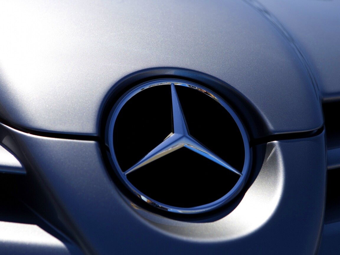 Логотип Мерседес обои